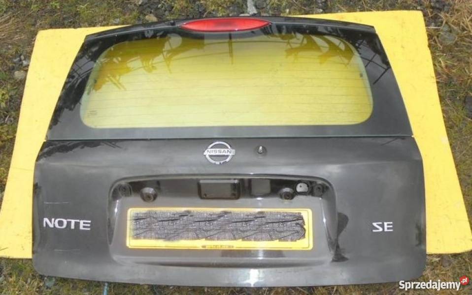 Nissan note 2008 2009 2010 2011 2012 klapa tył Wrocław