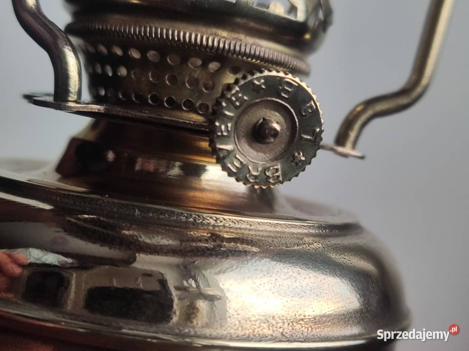 Stara francuska mini lampa naftowa Paryżanka 4 Kraków