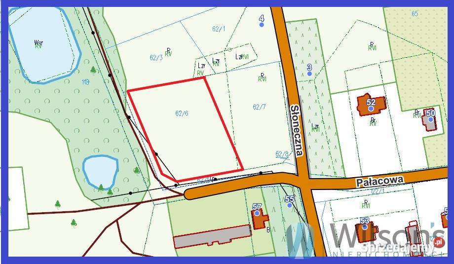 Sprzedaż gruntu Grzegorzewice Macierzanki 2200m2