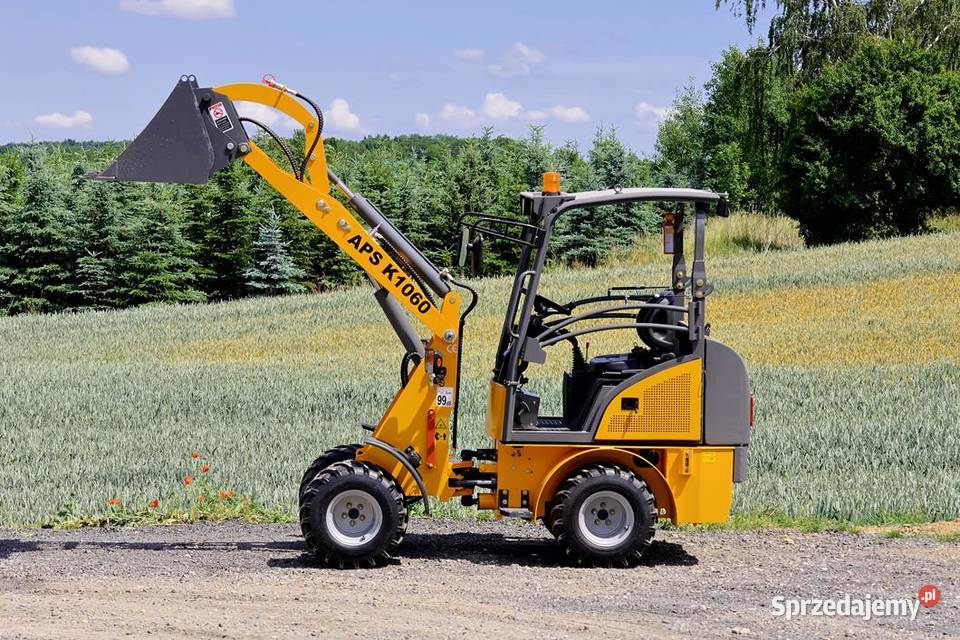 Ładowarki APS K1060 z łyżką mini ładowarka NOWA Rok produkcji 2024