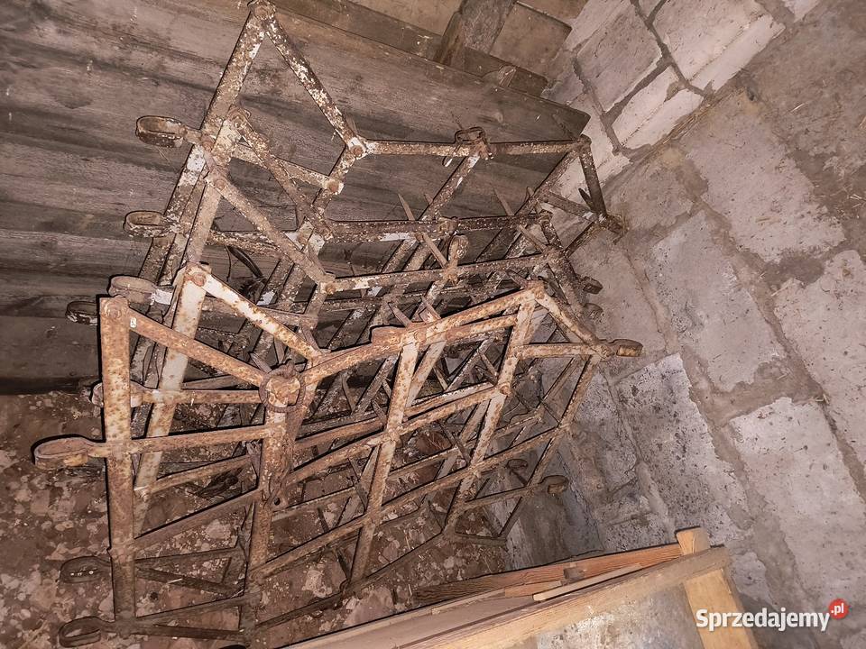 Kopaczka konna przerobiona na podnośnik Kopaczki Ożarów