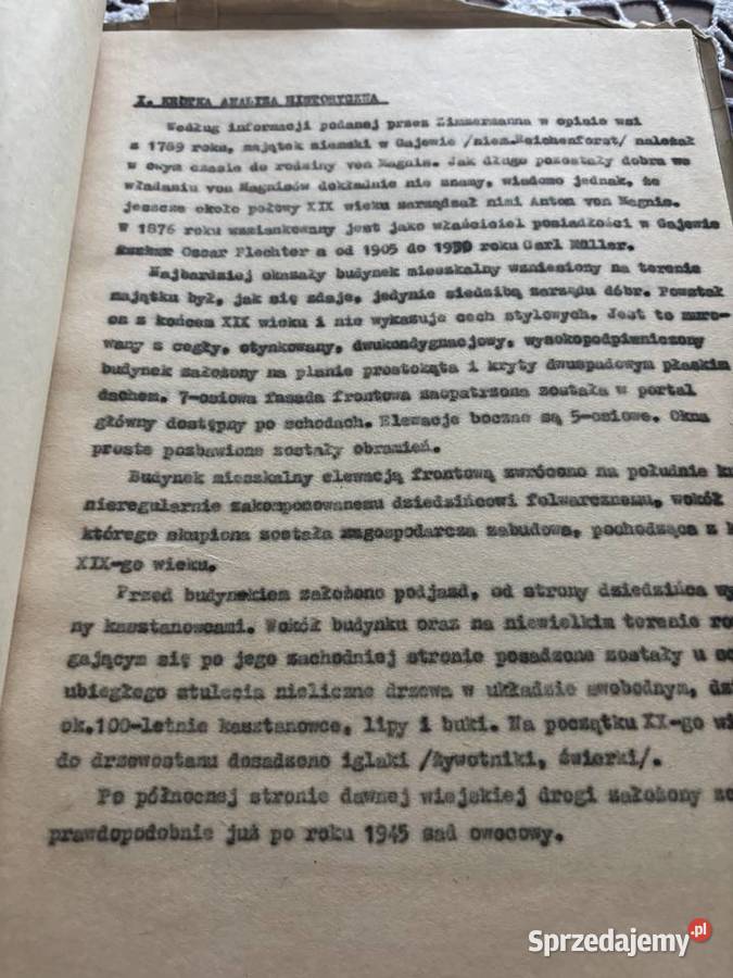 Gajewo gm Radków Wałbrzych