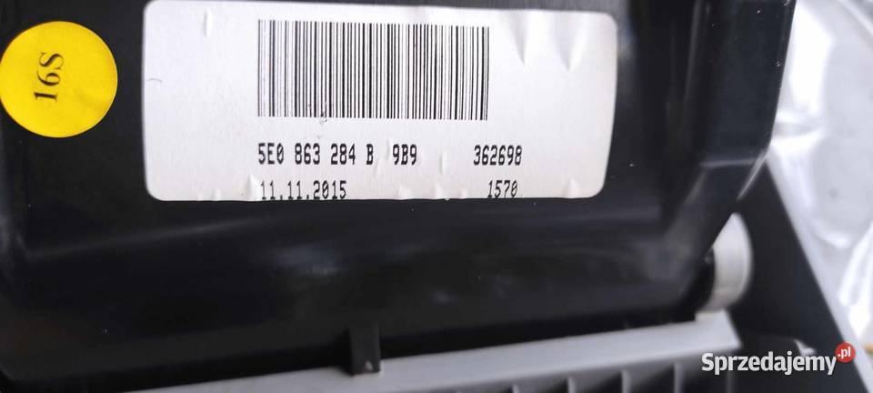Skoda Octavia 3 III ramka 5E0 nawiew Dębno