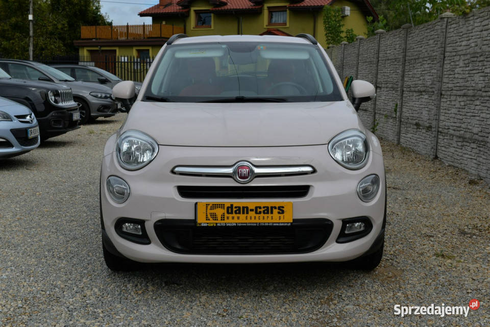 Fiat 500x 14T 140 Klima dwustrefowa Półskóra 140KM Dąbrowa Górnicza