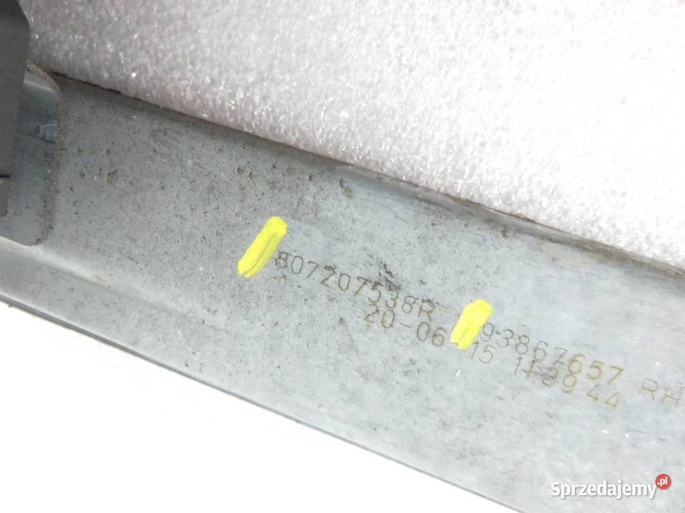 PODNOŚNIK SZYBY PRAWY PRZEDNI OPEL VIVARO B 2014