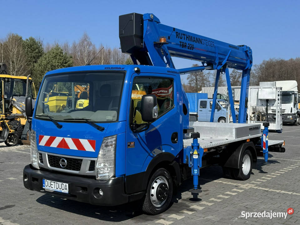Nissan Cabstar Podnośnik Koszowy 22m RUTHMANN immobilizer Widełki sprzedam