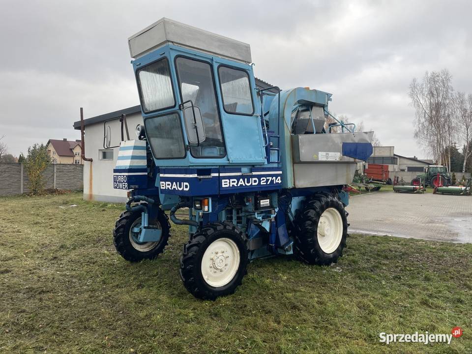 Holland Braud 2714 kombajn do zbioru porzeczki Biała Podlaska