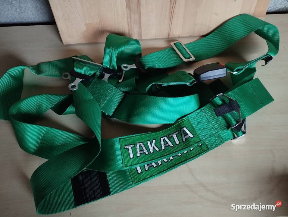 Pasy sportowe szelkowe Takata