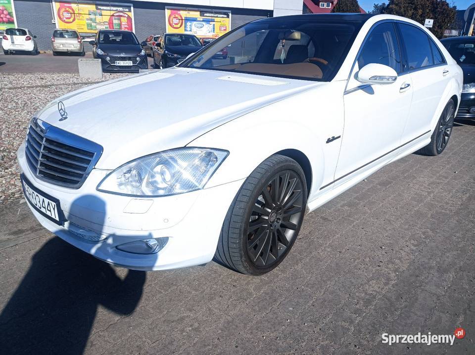 Suuper S550 AMG GAZ LONG niziutki przebieg odtwarzacz DVD Pruszków