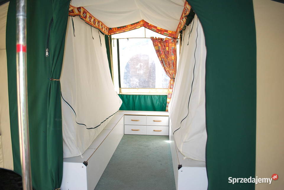 PRZYCZEPA KEMPINGOWA NAMIOTOWA CONWAY MIRAGE Rok produkcji 2001 Grzebowilk