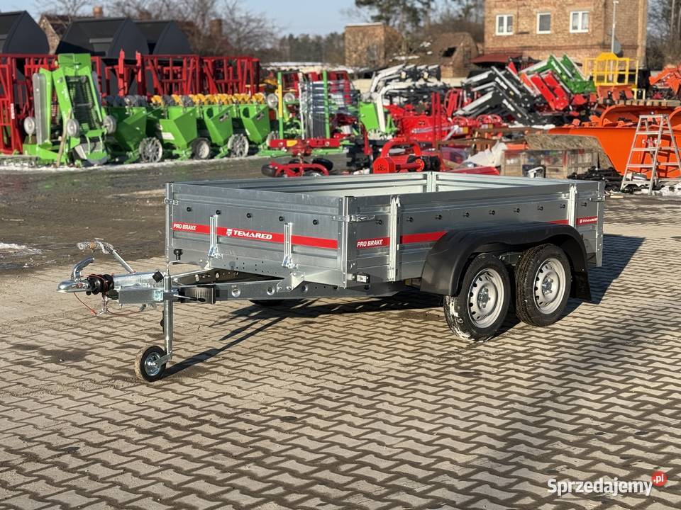 TEMARED PRO BRAKE 26152 przyczepa hamowana 1500 burtowe Cegielsko