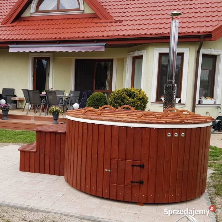 Balia ogrodowa hottub z fiberglass hydromasaż Płock