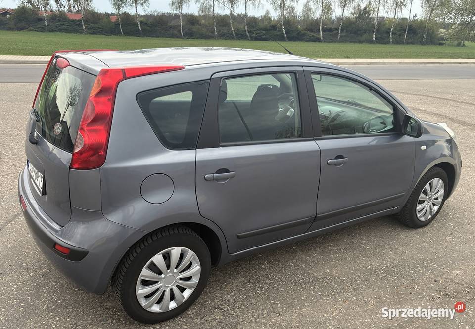 Nissan Note 14 benzyna z 2007 roku sprawny z Note Gostyń