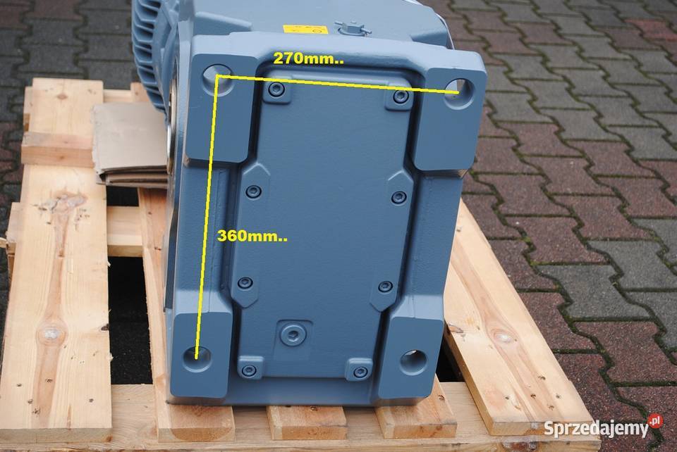 Motoreduktor kątowy 45kw 72obrmin firmy NORD sprzedam