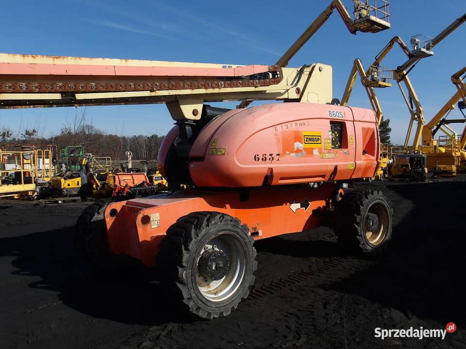 Podnośnik koszowy teleskopowy 28m 4x4 JLG 860SJ Rok produkcji 2012 wielkopolskie