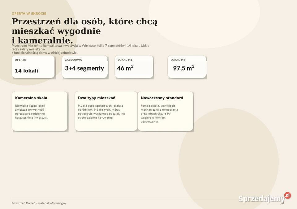 Mieszkanie z ogródkiem w centrum Wieliczki Wieliczka