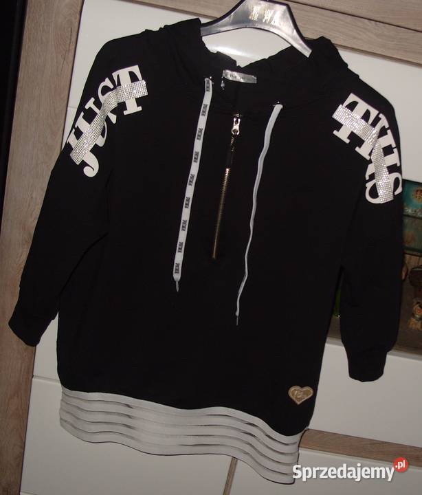 NOWA bluza The Wess z kapturem rękaw 34 r ML Rawicz