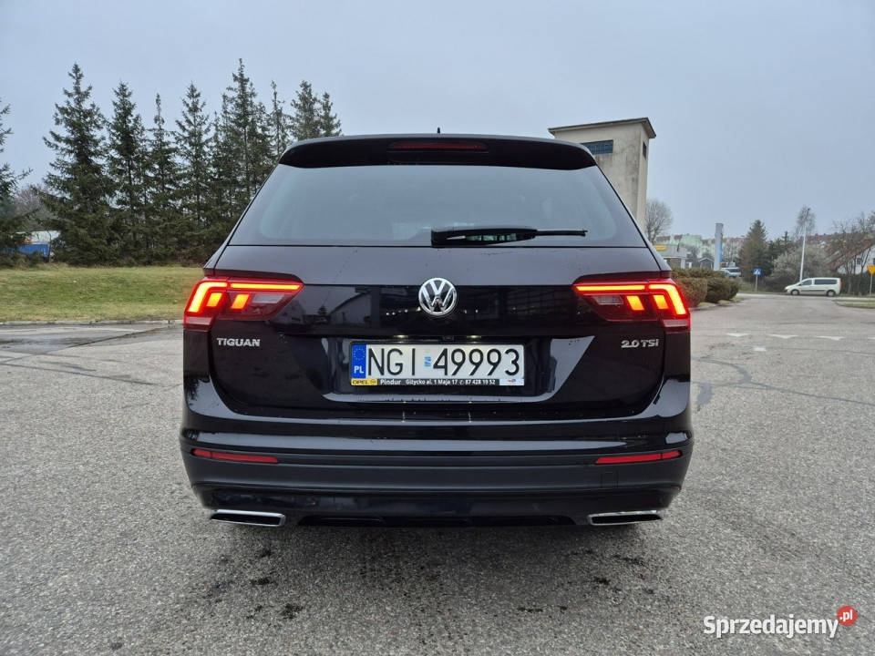 Volkswagen Tiguan Allspace kurtyny powietrzne Giżycko
