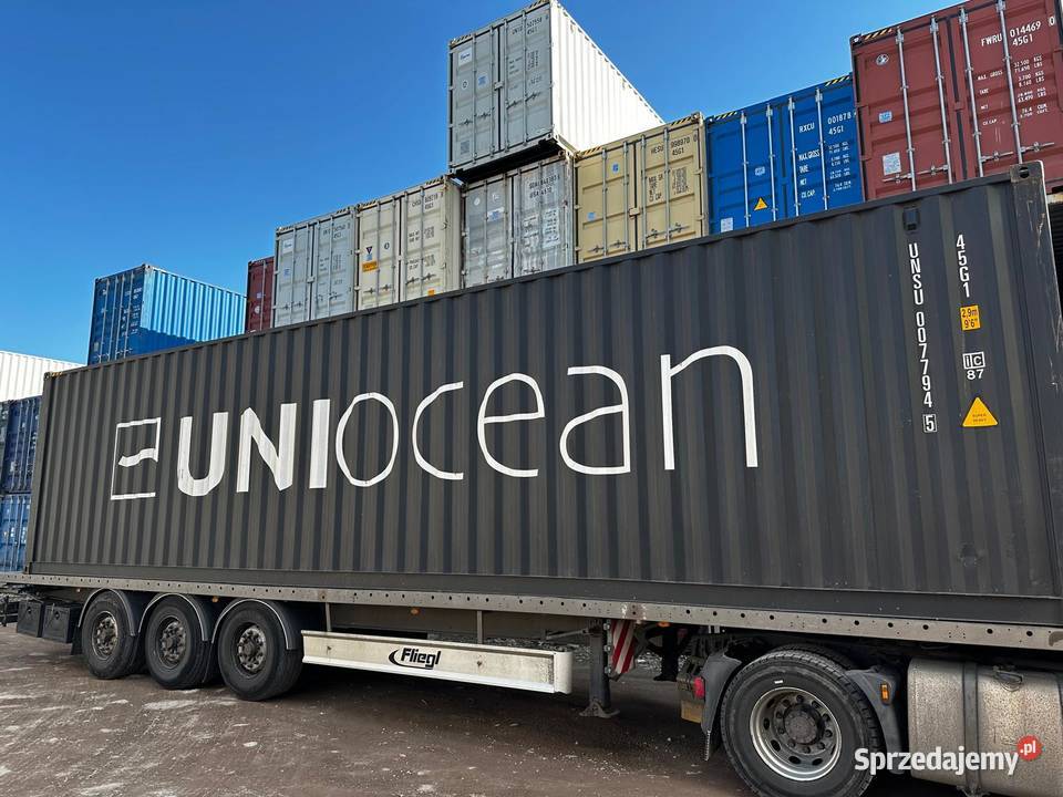 KONTENER MORSKI 40 HC ONE WAY NOWY Magazyn Wrocław