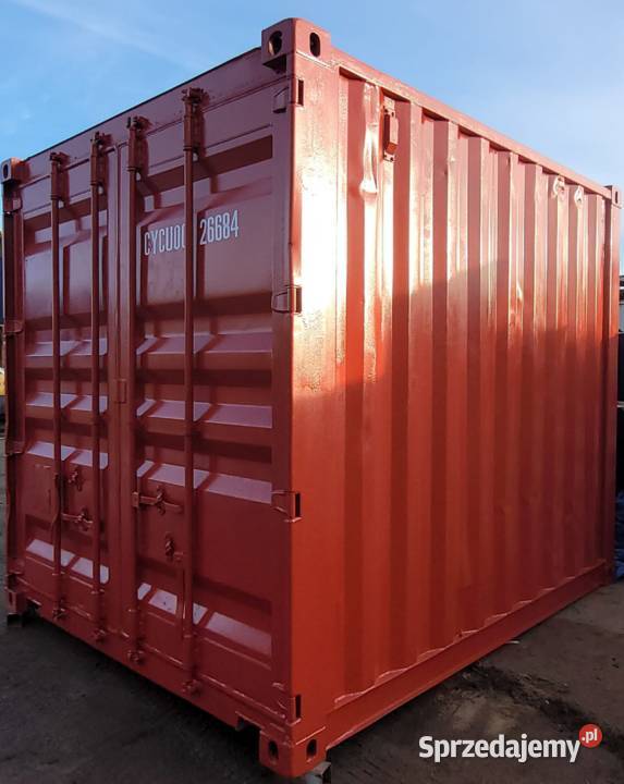 Kontener 10DVDC używany odmalowny Kokoszki