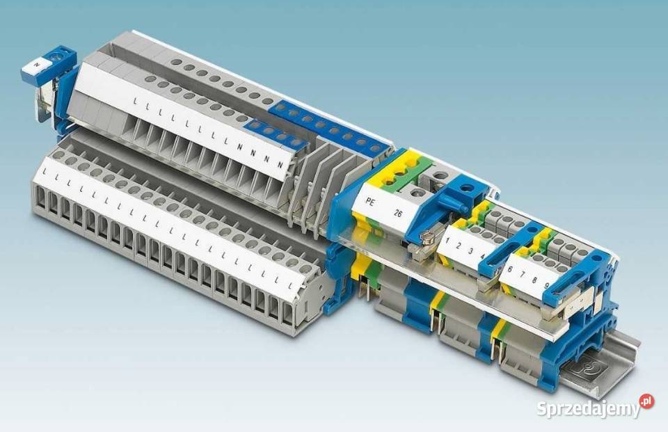 Złączka szynowa 50 UKN 10 BU Phoenix Contact Elektronika
