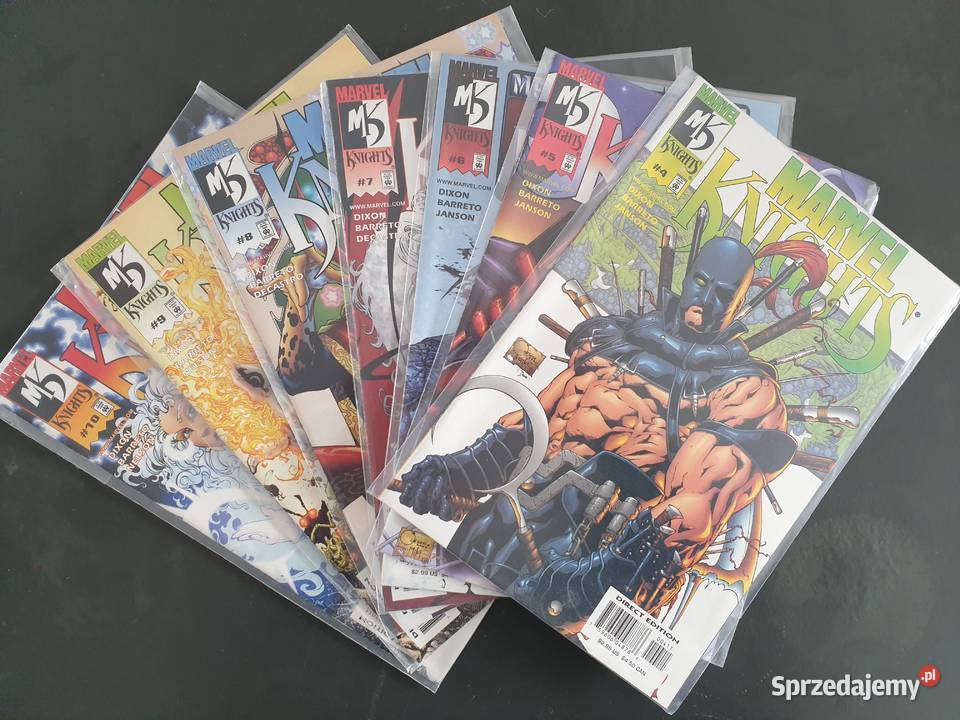 Marvel Knights 7 komiksów Marvel USA Gdynia