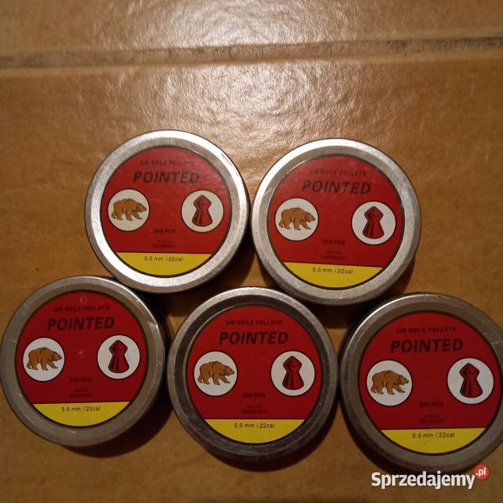 ŚRUT ołowiany do wiatrówki 55 mm Jarosław