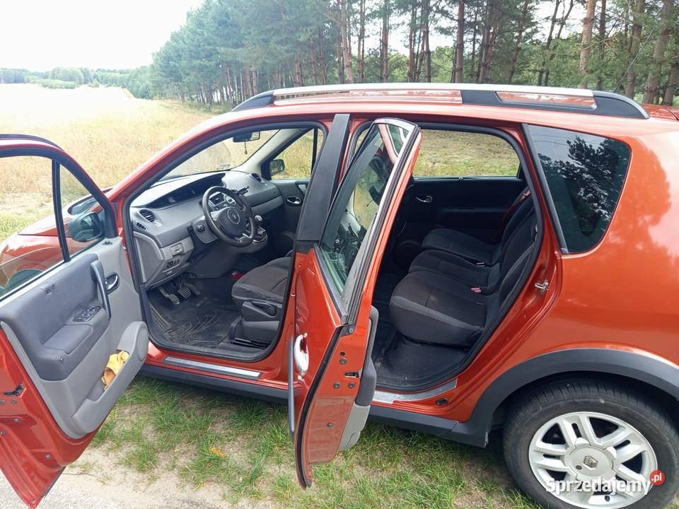 Sprzedam Renault Scenic Conouest 1 rej2008r19dci 1900cm3 śląskie Ostrowy nad Okszą