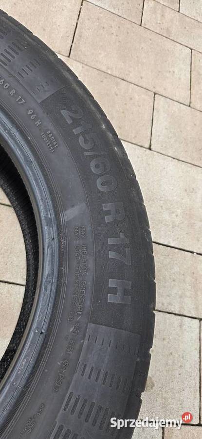 Opony Letnie Contiental ContiEcoContact 5 21560 17cale Rzeszów