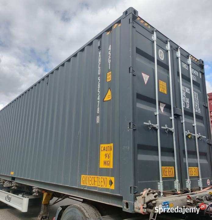 12m 40HC Kontener morski double door Nowy