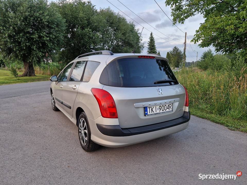Peugeot 308 SW 2009 16 Benzyna Klima Oryginalny