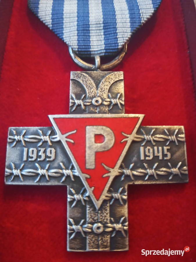 Krzyż Oświęcimski oryginał Antyki, Sztuka, Kolekcje Poznań