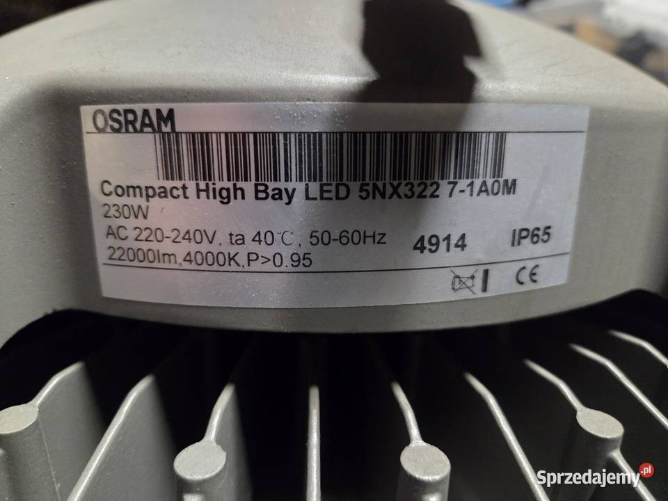 Lampa warsztatowa OSRAM LED 230W Ozimek