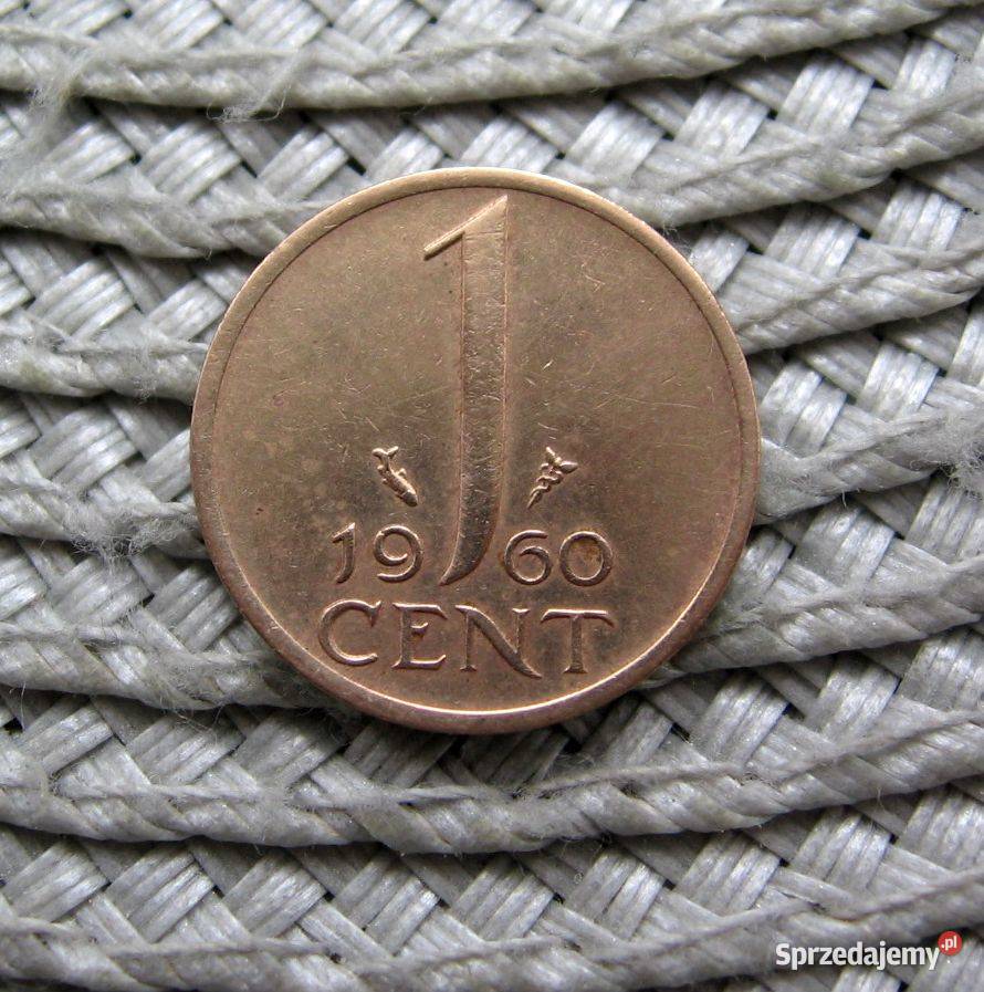 Holandia 1 Cent 1960 Kalisz