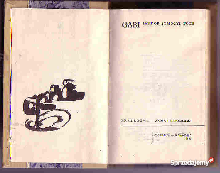 4021 GABI SANDOR SOMOGYI TOTH małopolskie Czyrna