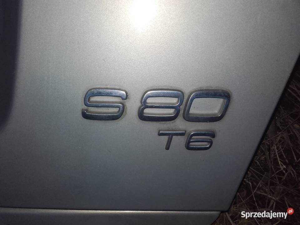 Volvo S80 klapa tylna osobowe łódzkie Łódź