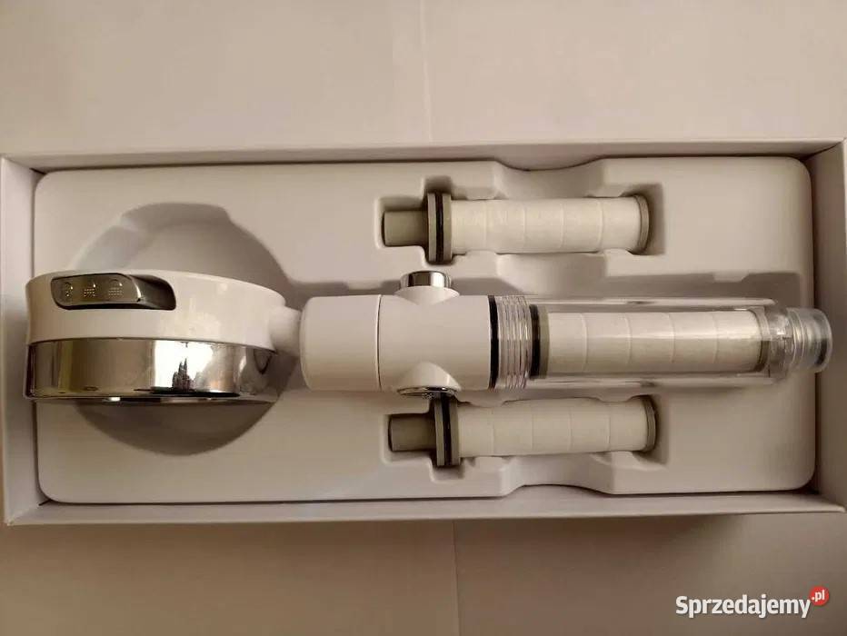 Słuchawka Prysznicowa z Filtrem Biała małopolskie Skrzyszów