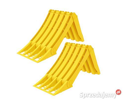 2x Składane kliny pod koła samochodów Godzianów