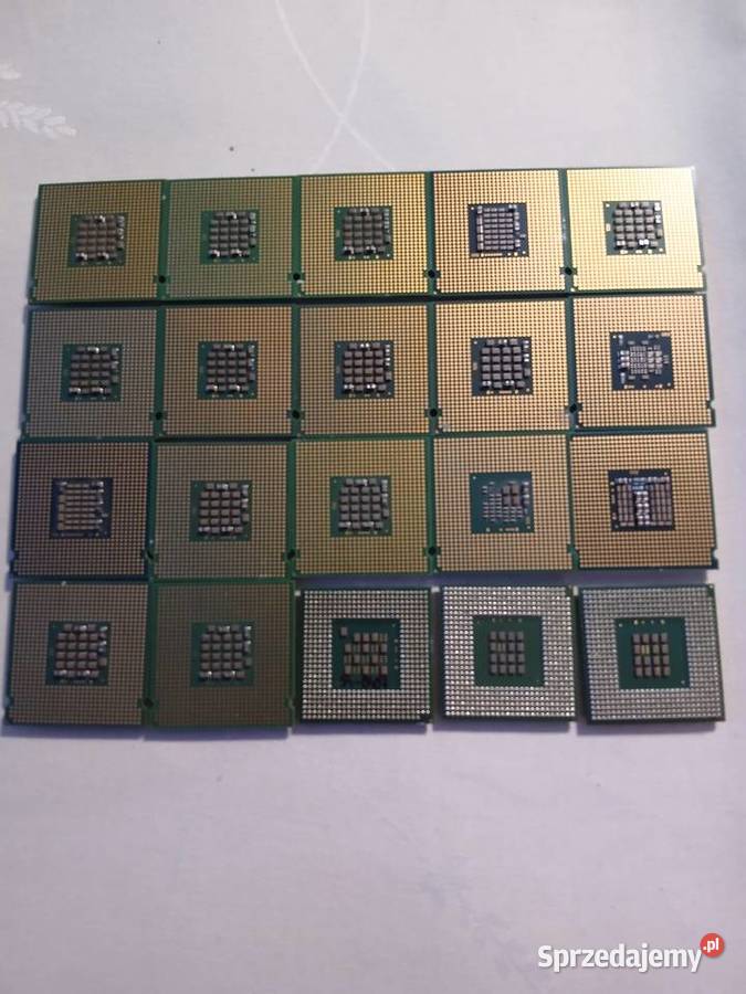 20 Procesorów Intela z lat 90 sprzedam