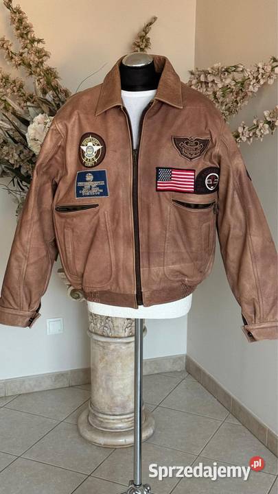 Kurtka Skórzana top gun Dąbrowa Górnicza sprzedam