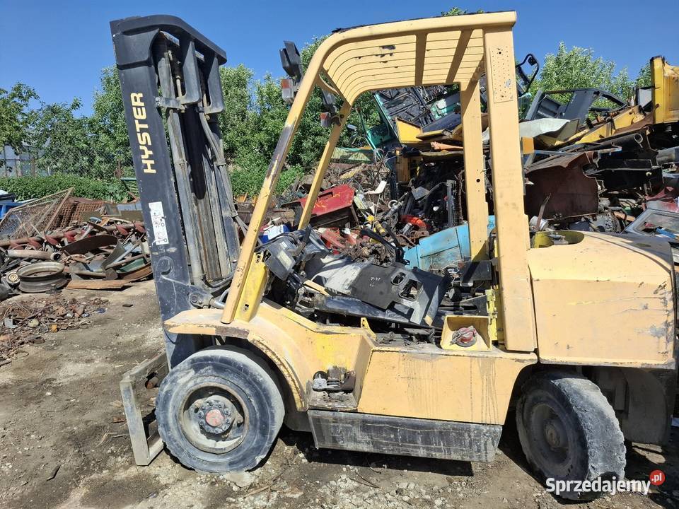 Wózek widłowy Hyster model H400XM5 NA CZĘŚCI Wózki widłowe