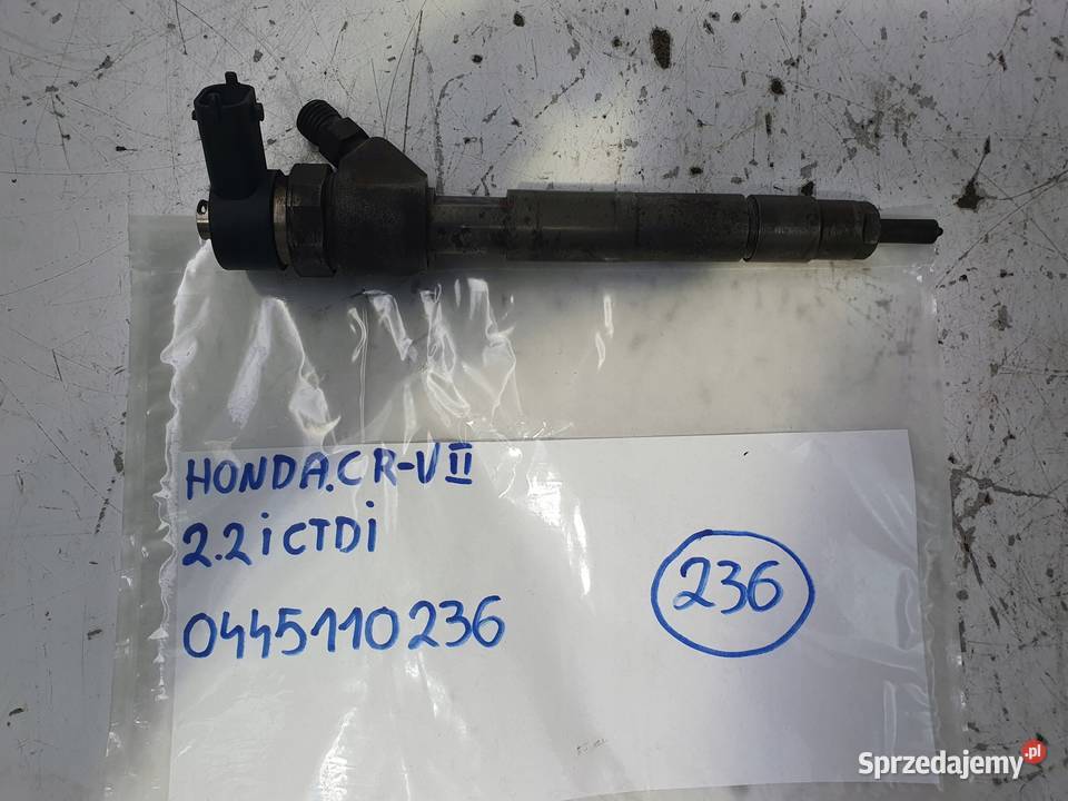 WTRYSKIWACZ wtrysk Honda Accord VIII 22 CTDI Chełm sprzedam