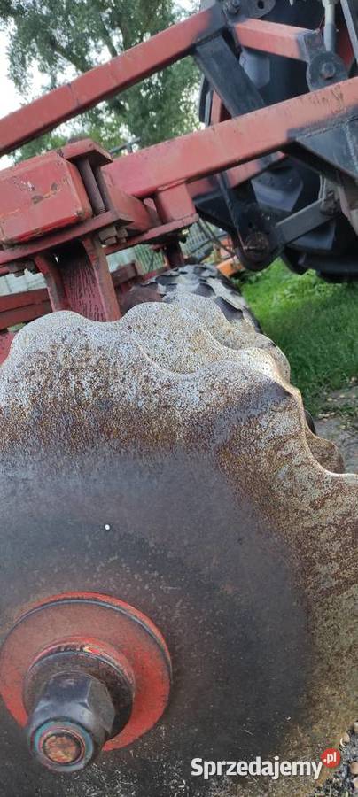 Brona talerzowa Kverneland 3m wał rurowy Główczyce