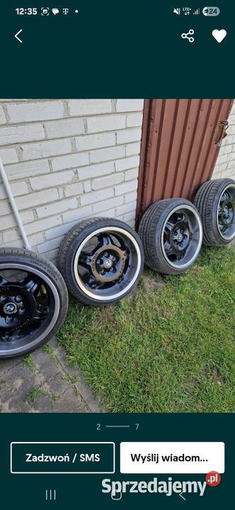 Alufelgi 17 8J BMW E36 Pionki