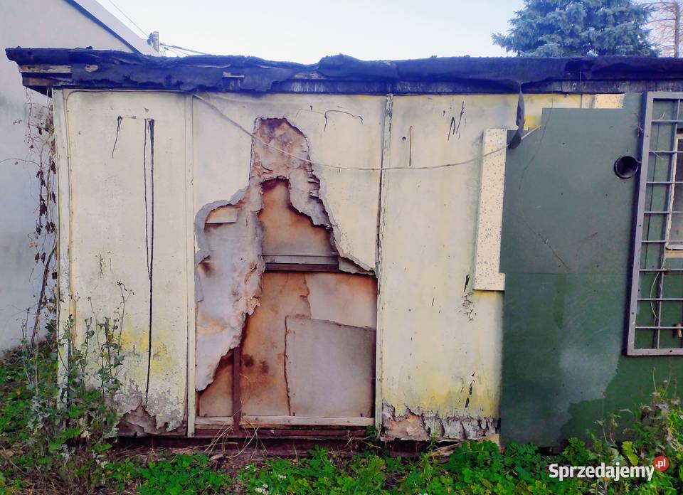 Kontener mieszkalny budka domek na działkę mazowieckie Warszawa