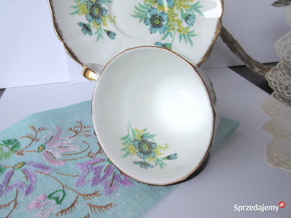 Filizanka Staffordshire angielska porcelana