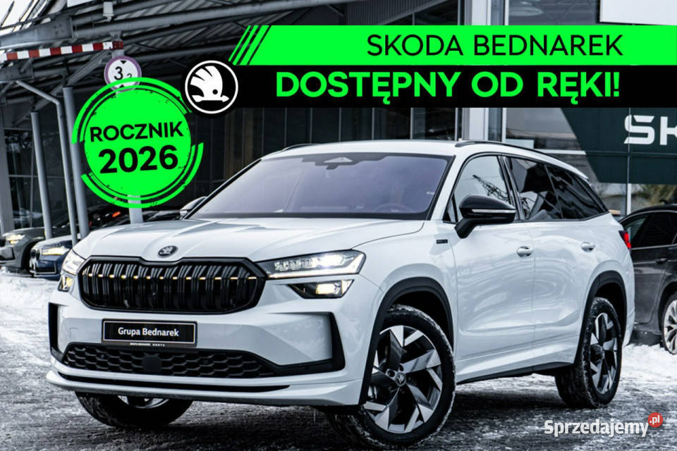 koda Kodiaq Sportline 20 TSI 204 DSG 4x4 Kodiaq łódzkie Łódź
