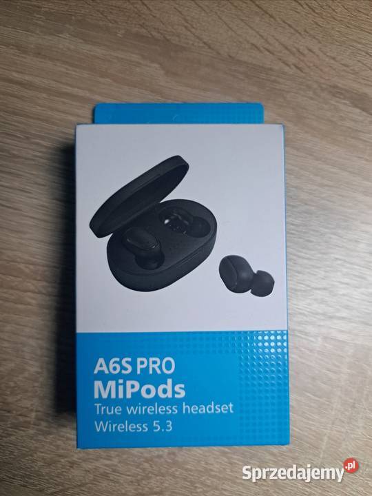 Słuchawki bezprzewodowe MiPods mazowieckie Milanówek