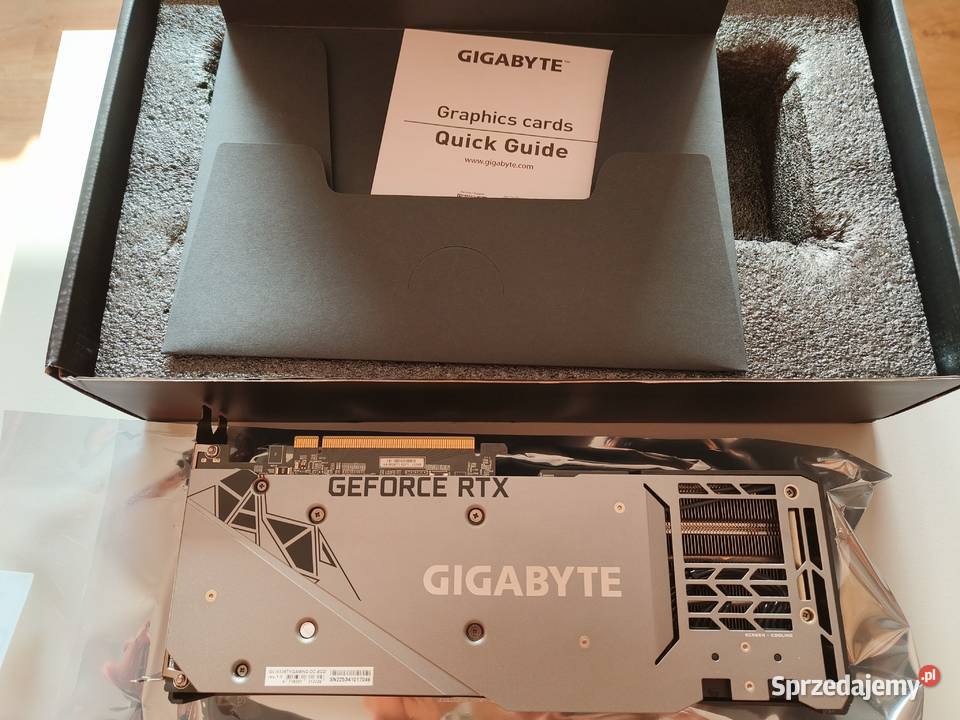 Kultowy RTX3060Ti Gigabyte Gamming OC 8GB VRAM Zagościniec
