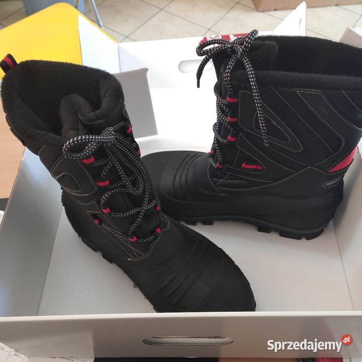 Buty trekkingowe czarne 42 tkanina mazowieckie